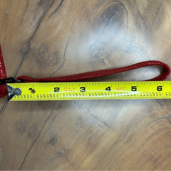 NWOT Prison Art Red Panther Serpento Clutch - Picture 9 of 9